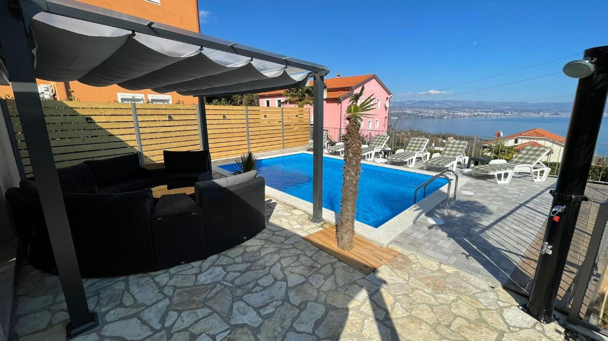 Apartments Kroatien Lovran Ruang foto